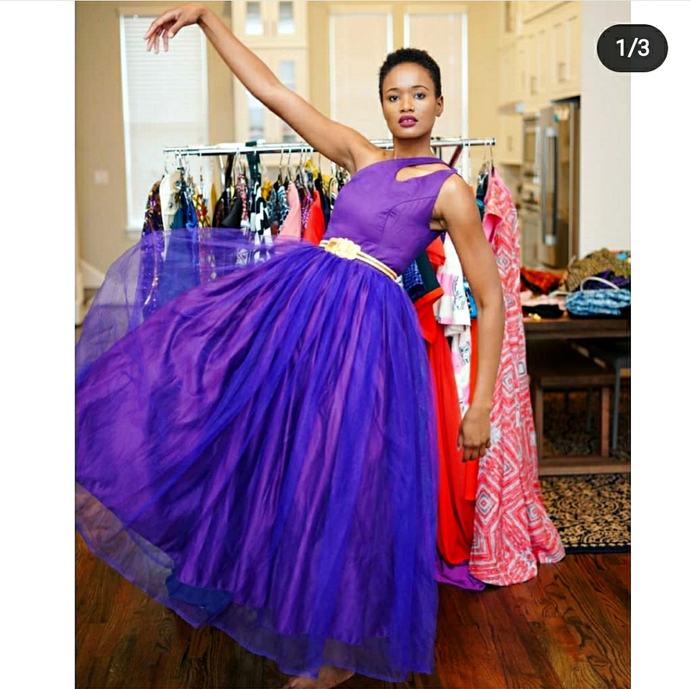 Ball Dress, dress comes with a matching baby dress